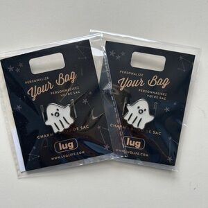 LUG BAG NOVELTY CHARM GHOST 2 BNIP
